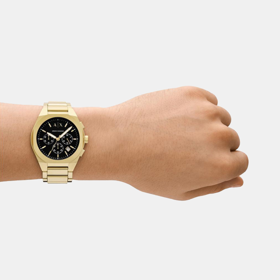 Armani Exchange Stainless Steel Round watch