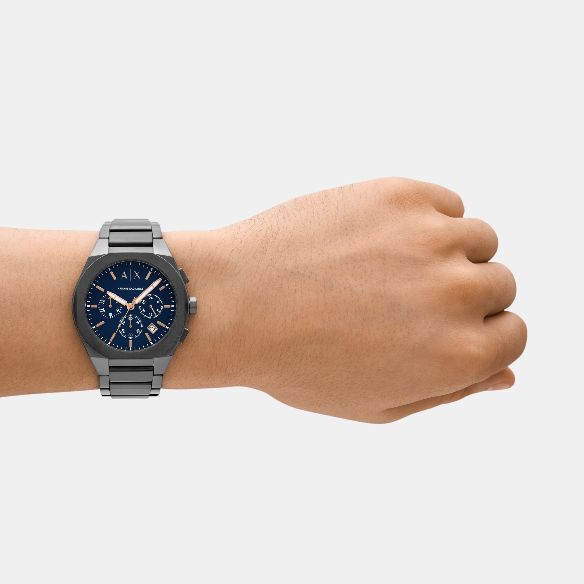 Armani Exchange Round Quartz Chronograph Men watch