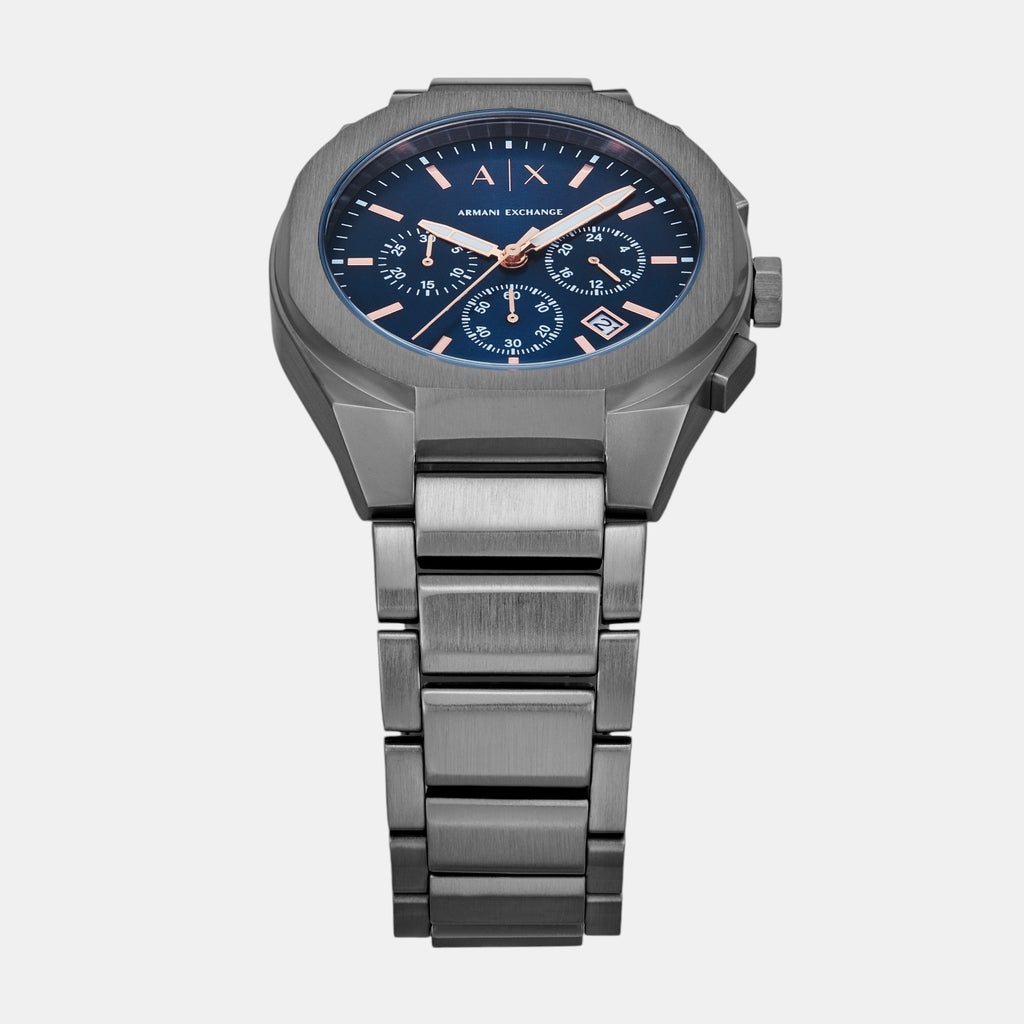 Armani Exchange Stainless Steel Round watch