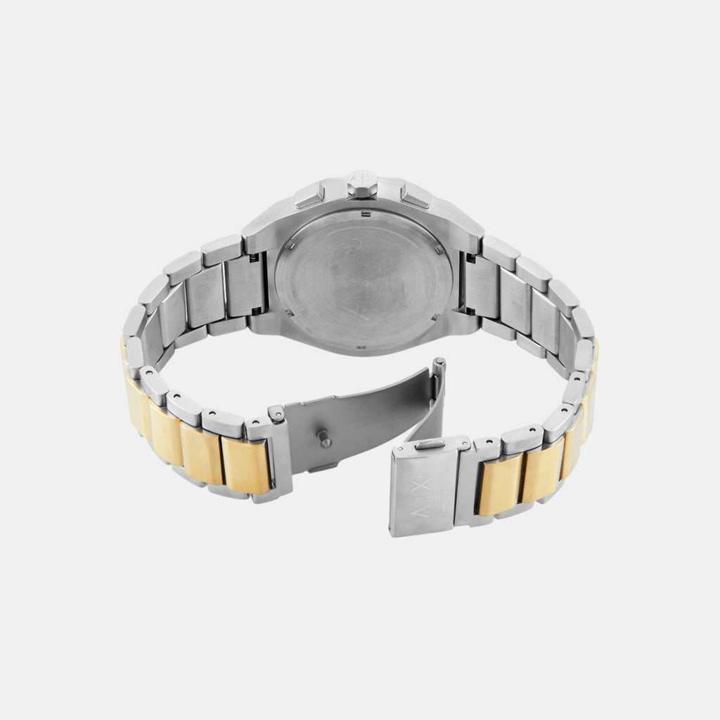 Sync Men Quartz Green Dial Chronograph Stainless Steel Watch AX4184