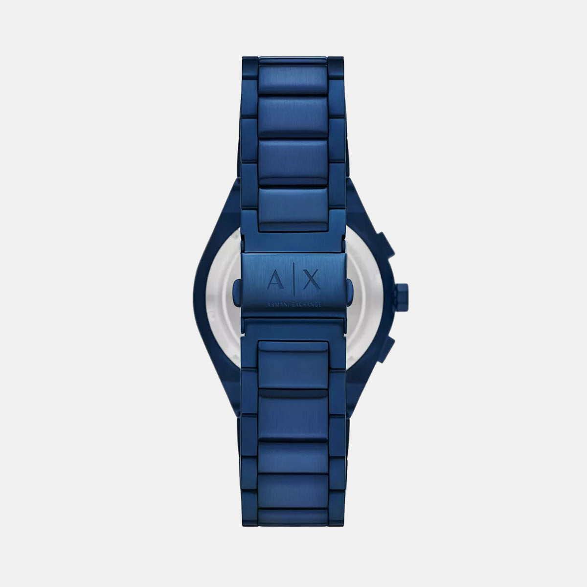 Sync Men Quartz Blue Dial Chronograph Stainless Steel Watch AX4189