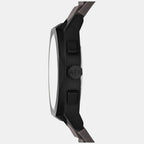 Sync Men Quartz Grey Dial Chronograph Silicone Watch AX4191