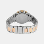 Lady Banks Women Quartz Mother Of Pearl Dial Chronograph Stainless Steel Watch AX4331