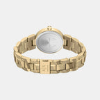 Women Quartz Grey Dial Analog Stainless Steel Watch AX4409