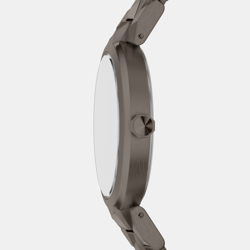 Women Quartz Brown Dial Analog Stainless Steel Watch AX4410
