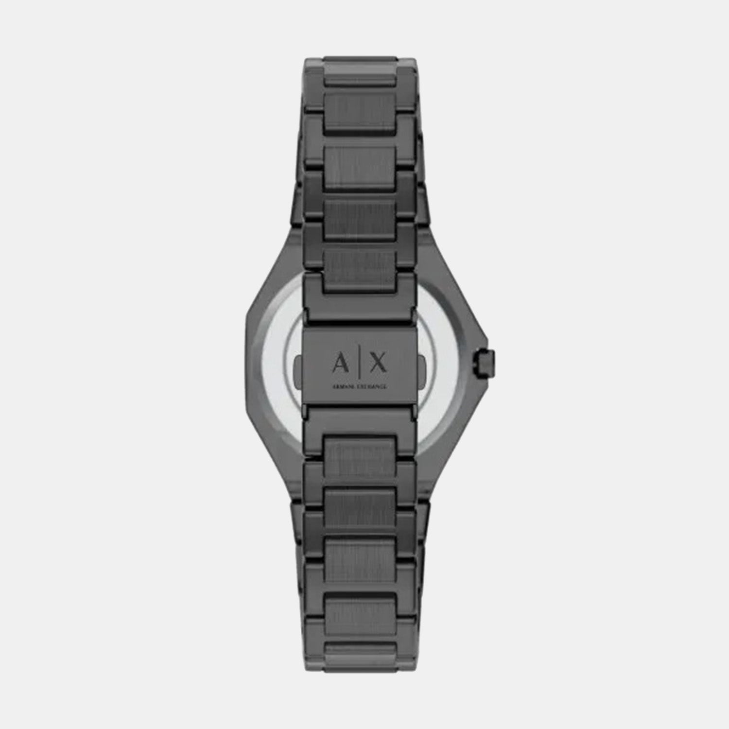 Women Quartz Grey Dial Analog Stainless Steel Watch AX4625