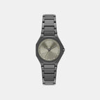 Women Quartz Grey Dial Analog Stainless Steel Watch AX4625