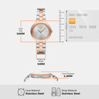 Armani Exchange Round Quartz Analog Women watch