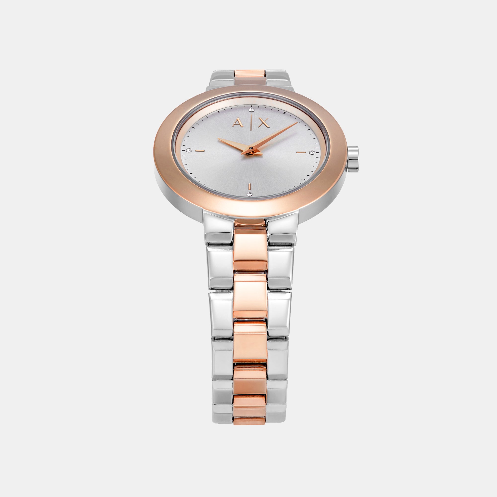 Armani Exchange Stainless Steel Round watch