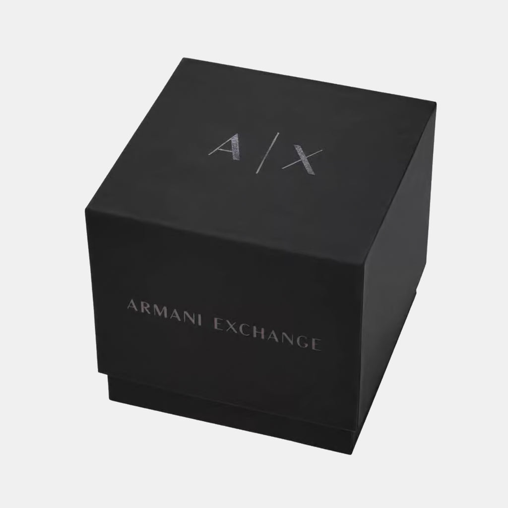 Women Quartz Gold Dial Analog Stainless Steel Watch AX5177