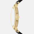 Women Quartz Red Dial Analog Leather Watch AX5178