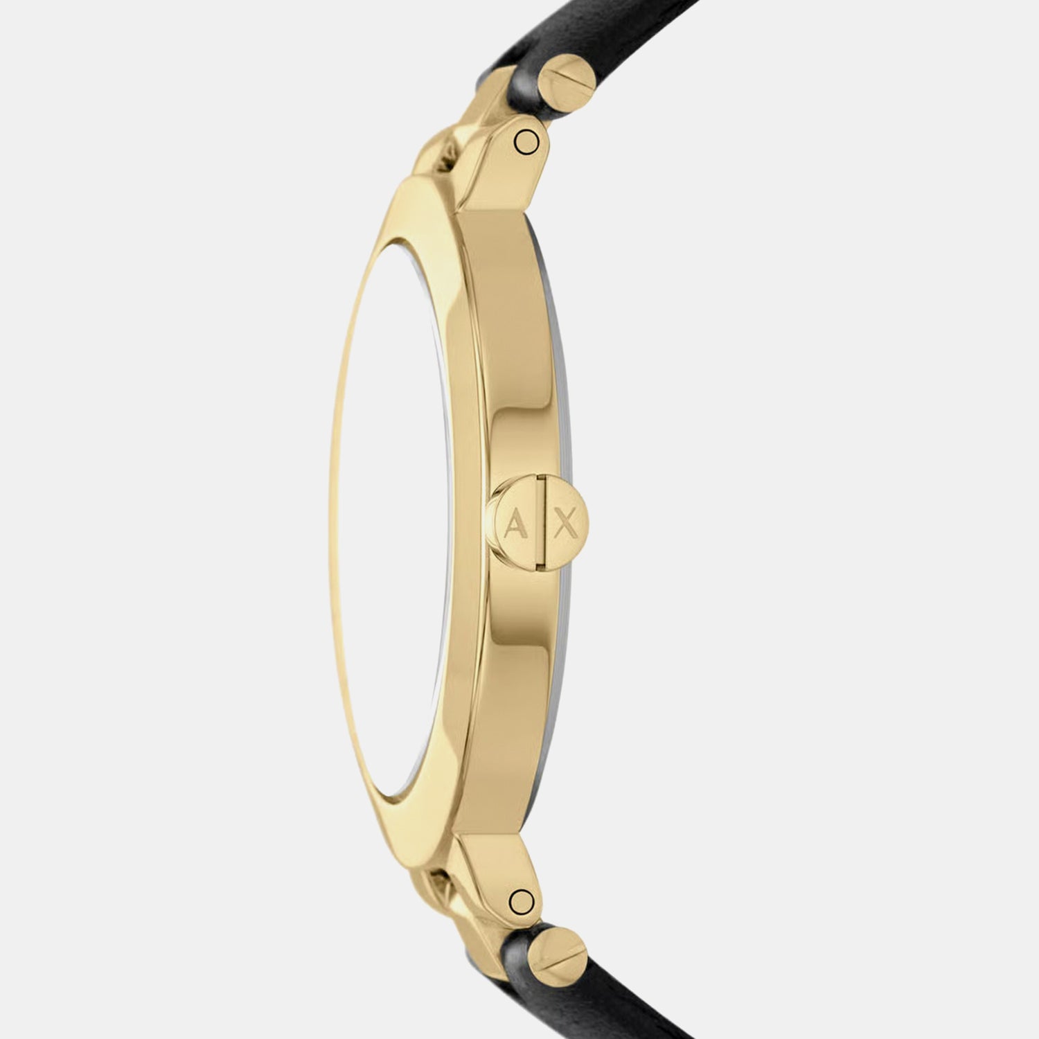 Women Quartz Red Dial Analog Leather Watch AX5178