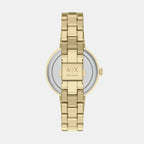 Women Quartz Pink Dial Analog Stainless Steel Watch AX5182