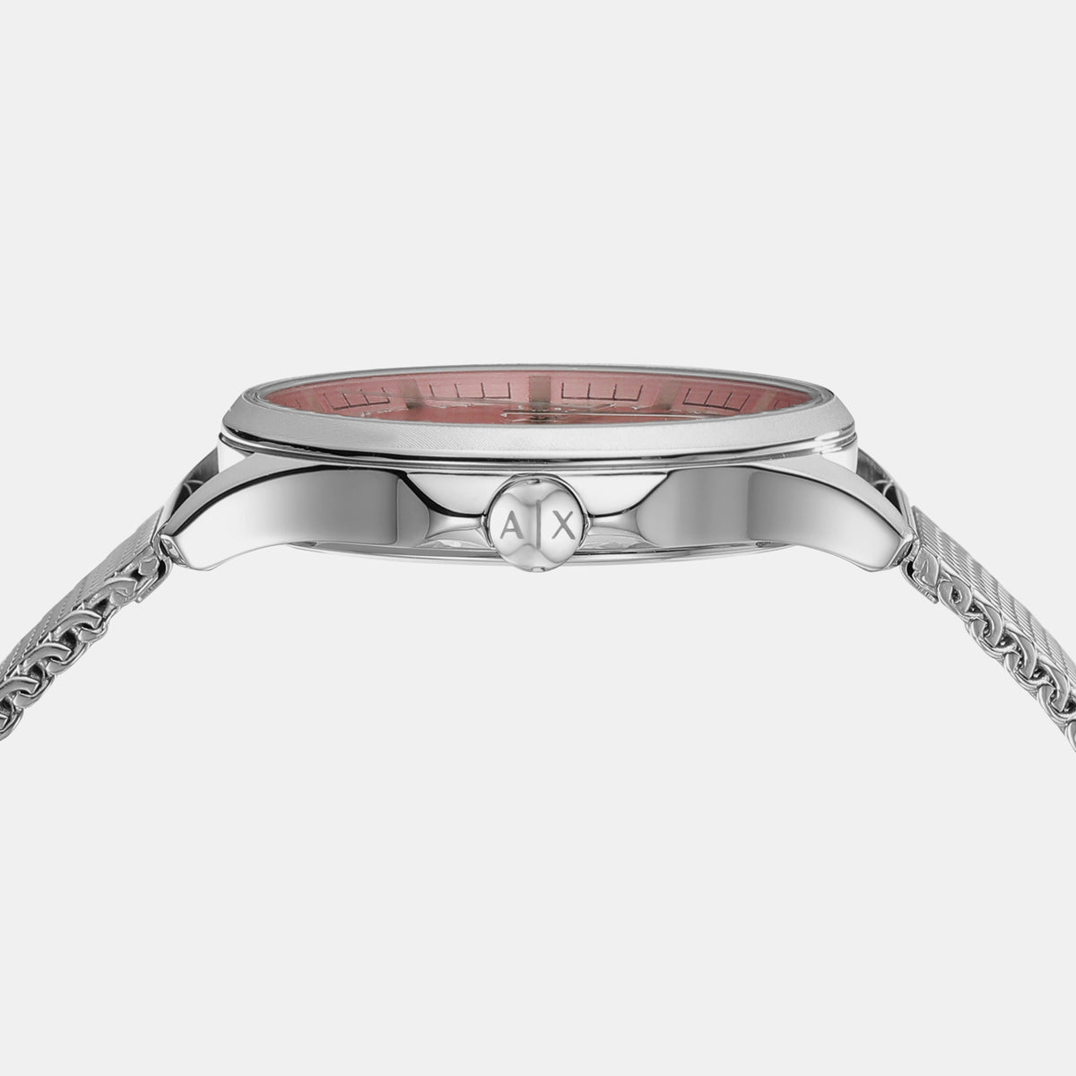 Armani Exchange Stainless Steel Round watch
