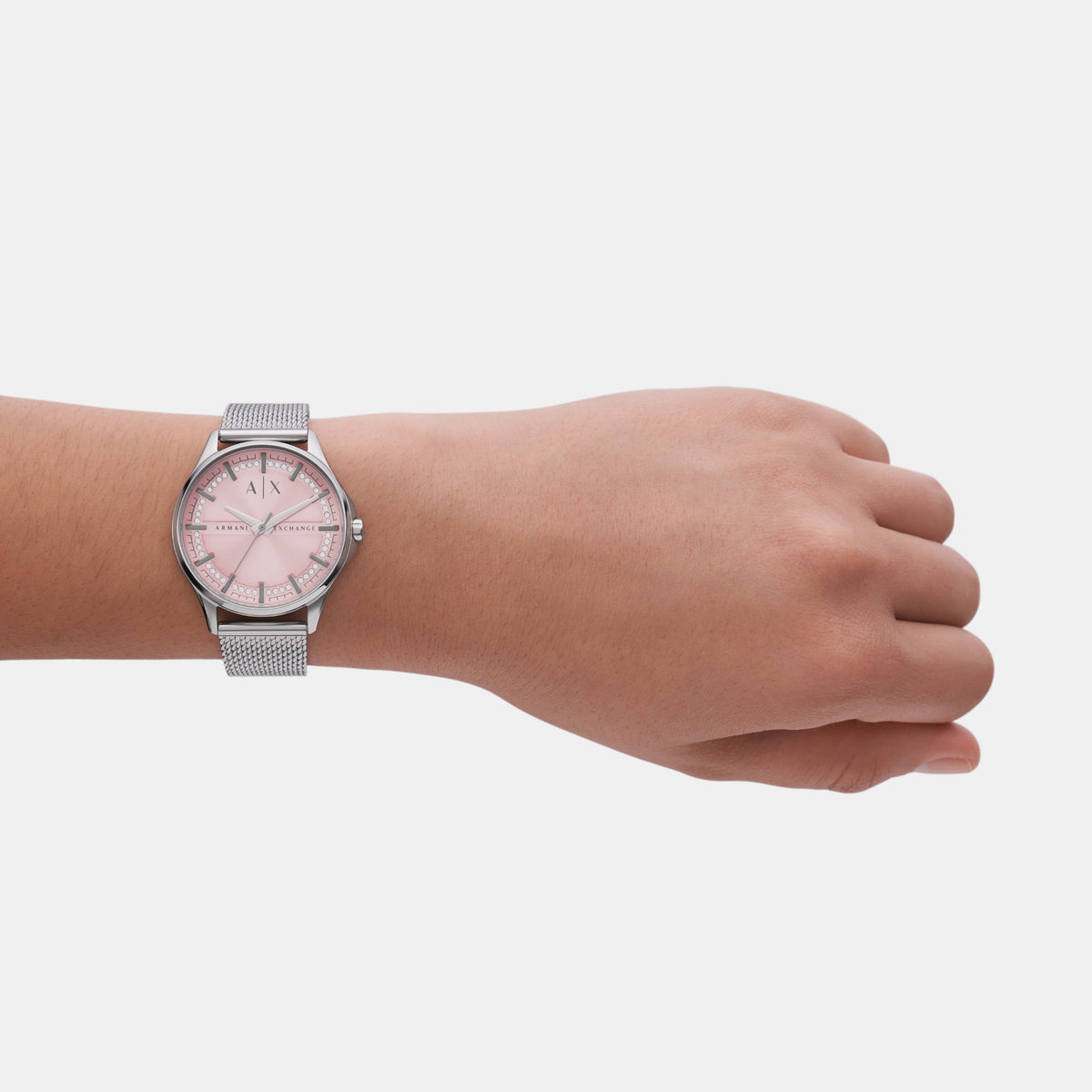 Armani Exchange 36 mm Silver Quartz watch