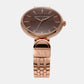 Women's Rose Gold Analog Stainless Steel Watch AX5384