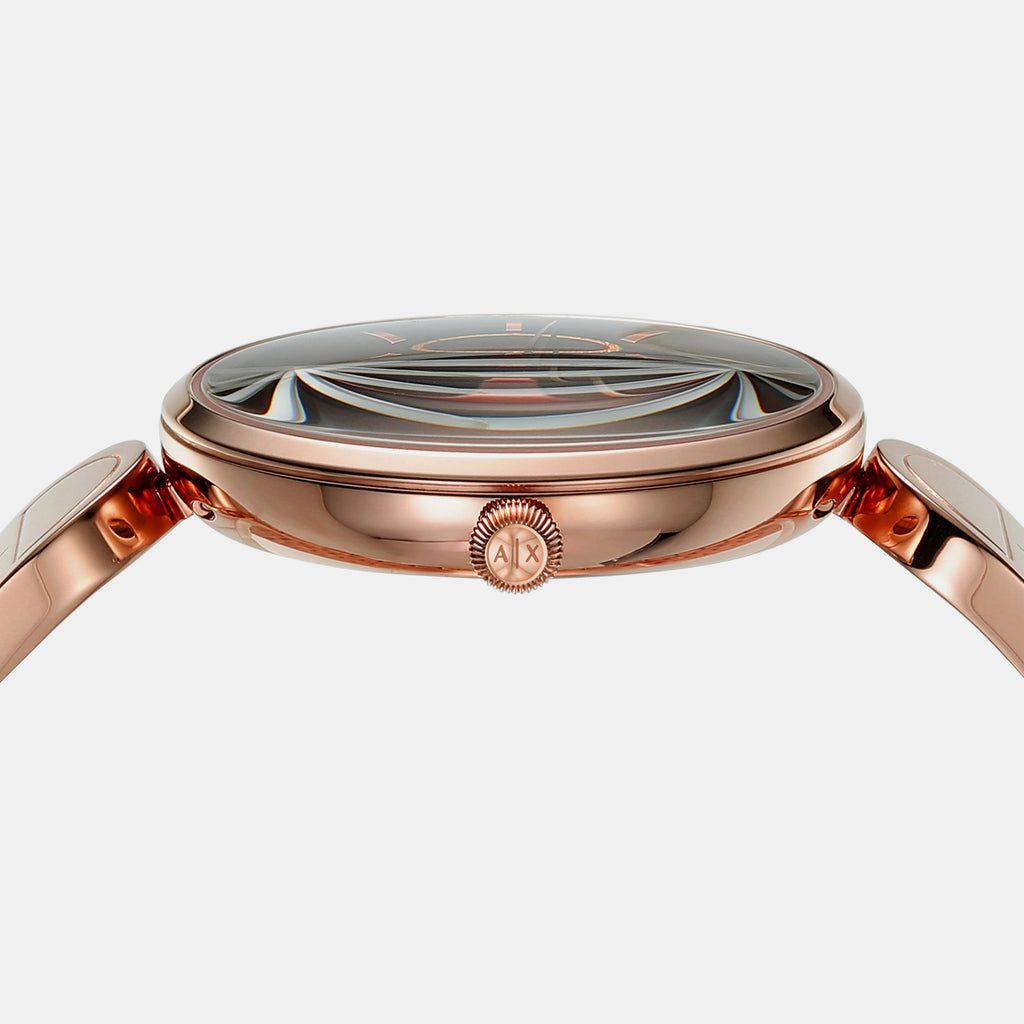 Armani Exchange Stainless Steel Round watch