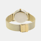 Lola Women Quartz Gold Dial Analog Stainless Steel Watch AX5536