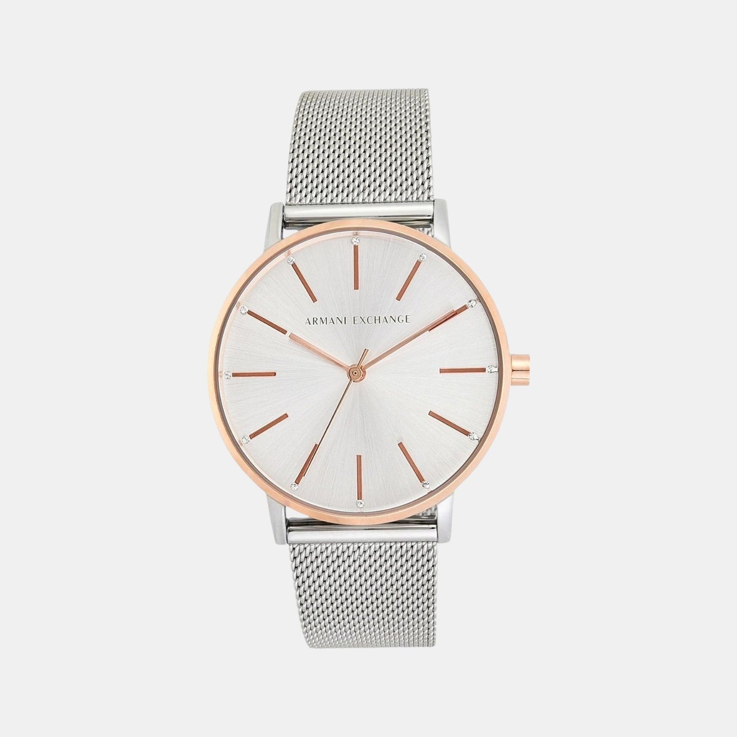 Lola Women Quartz Silver Dial Analog Stainless Steel Watch AX5537