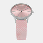 Armani Exchange Women Round Pink watch