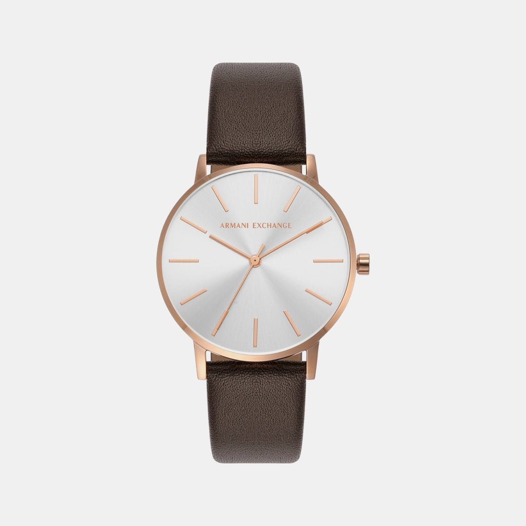 Lola Women Quartz Silver Dial Analog Leather Watch AX5592