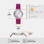 Lola Women Quartz Grey Dial Analog Stainless Steel Watch AX5616