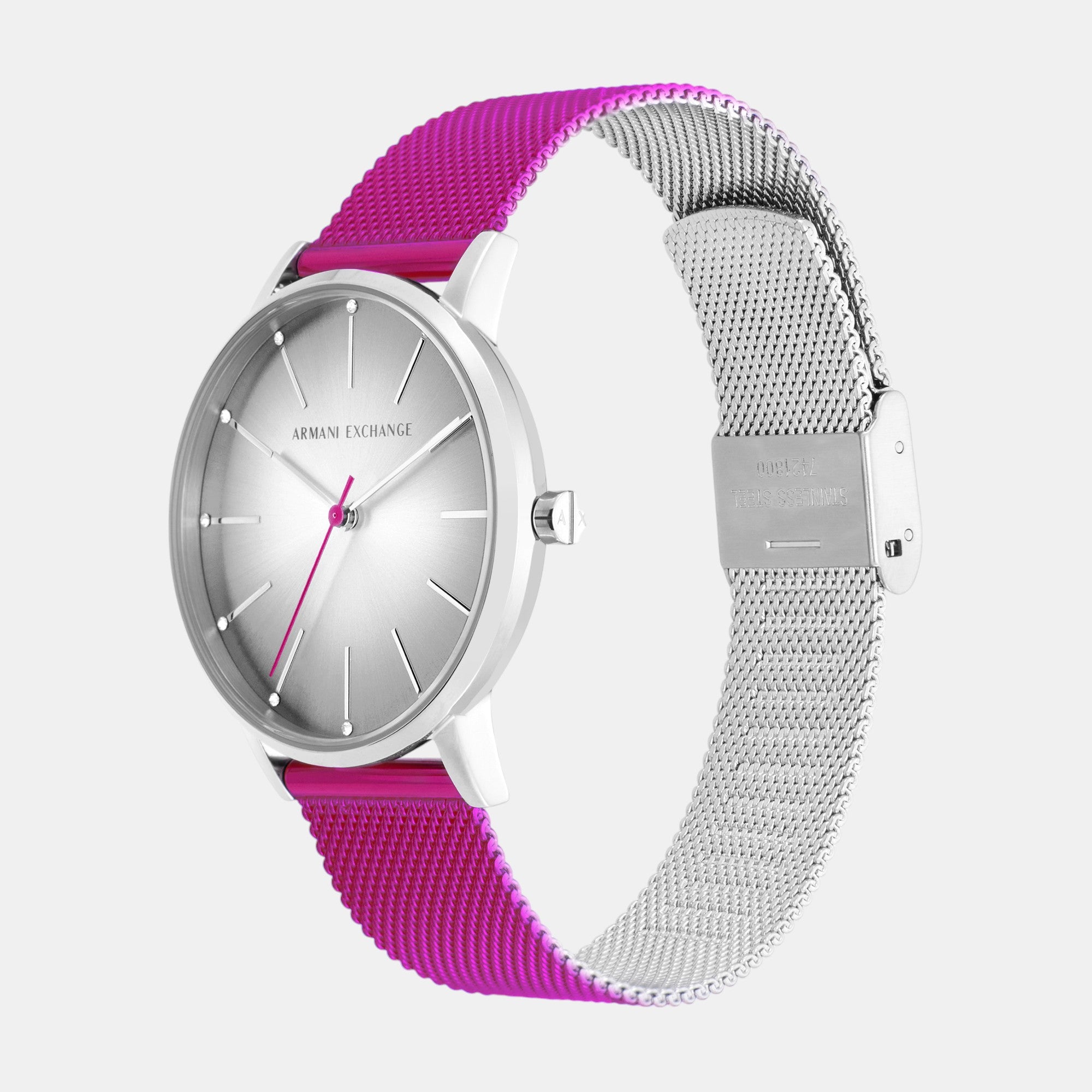 Lola Women Quartz Grey Dial Analog Stainless Steel Watch AX5616