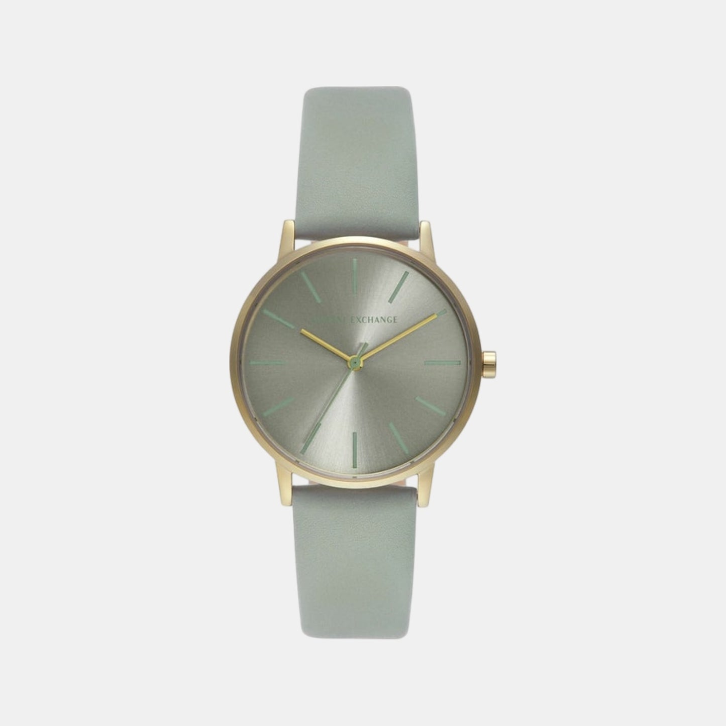 Na Women Quartz Grey Dial Analog Leather Watch AX5618