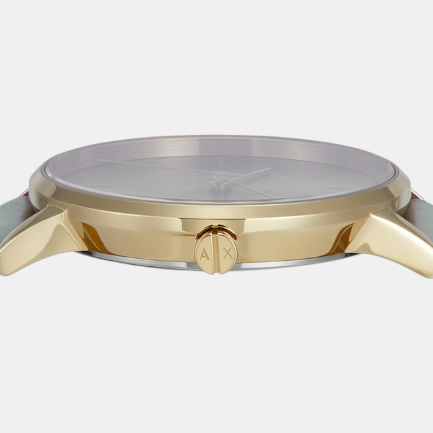 Na Women Quartz Grey Dial Analog Leather Watch AX5618