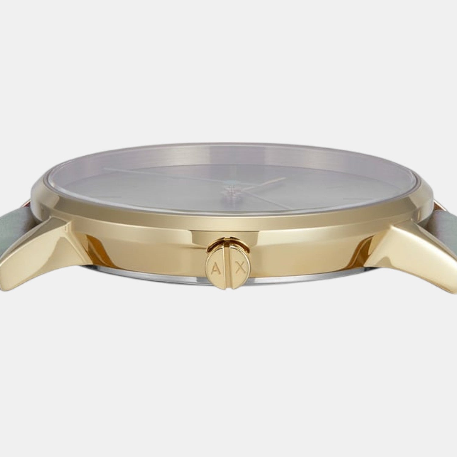 Na Women Quartz Grey Dial Analog Leather Watch AX5618