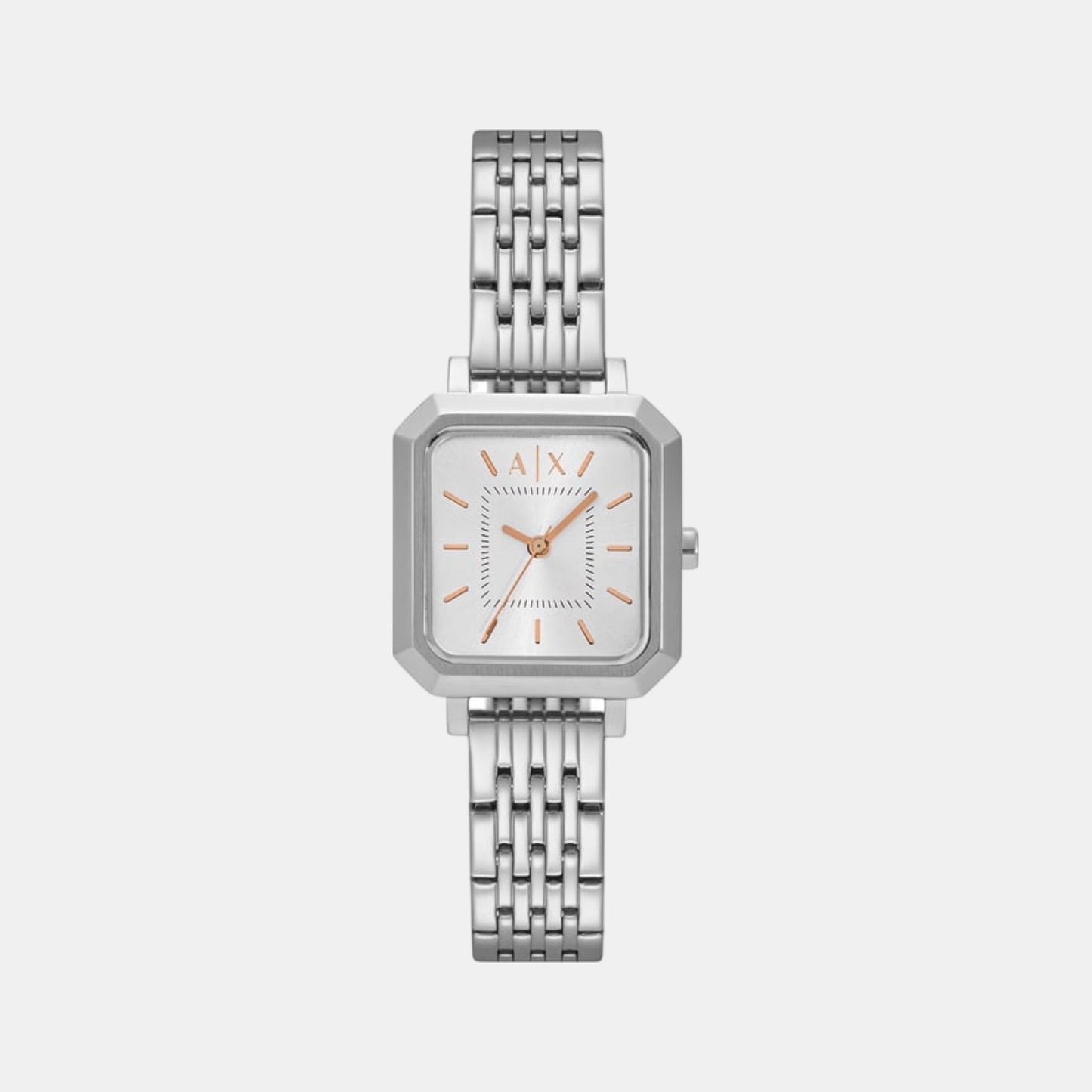 Na Women Quartz Silver Dial Analog Stainless Steel Watch AX5724