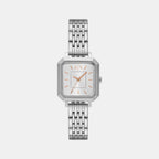 Na Women Quartz Silver Dial Analog Stainless Steel Watch AX5724