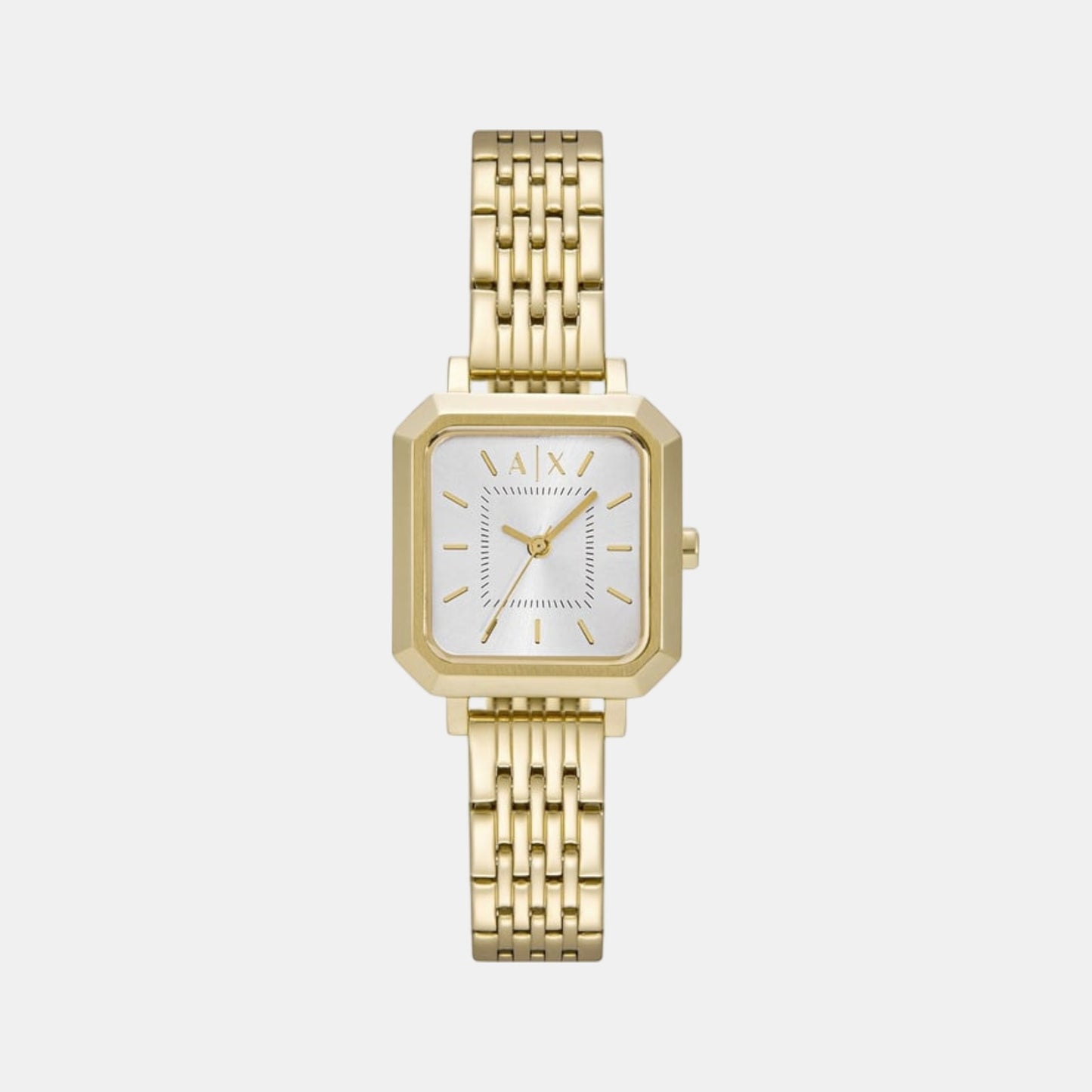 Na Women Quartz Silver Dial Analog Stainless Steel Watch AX5725