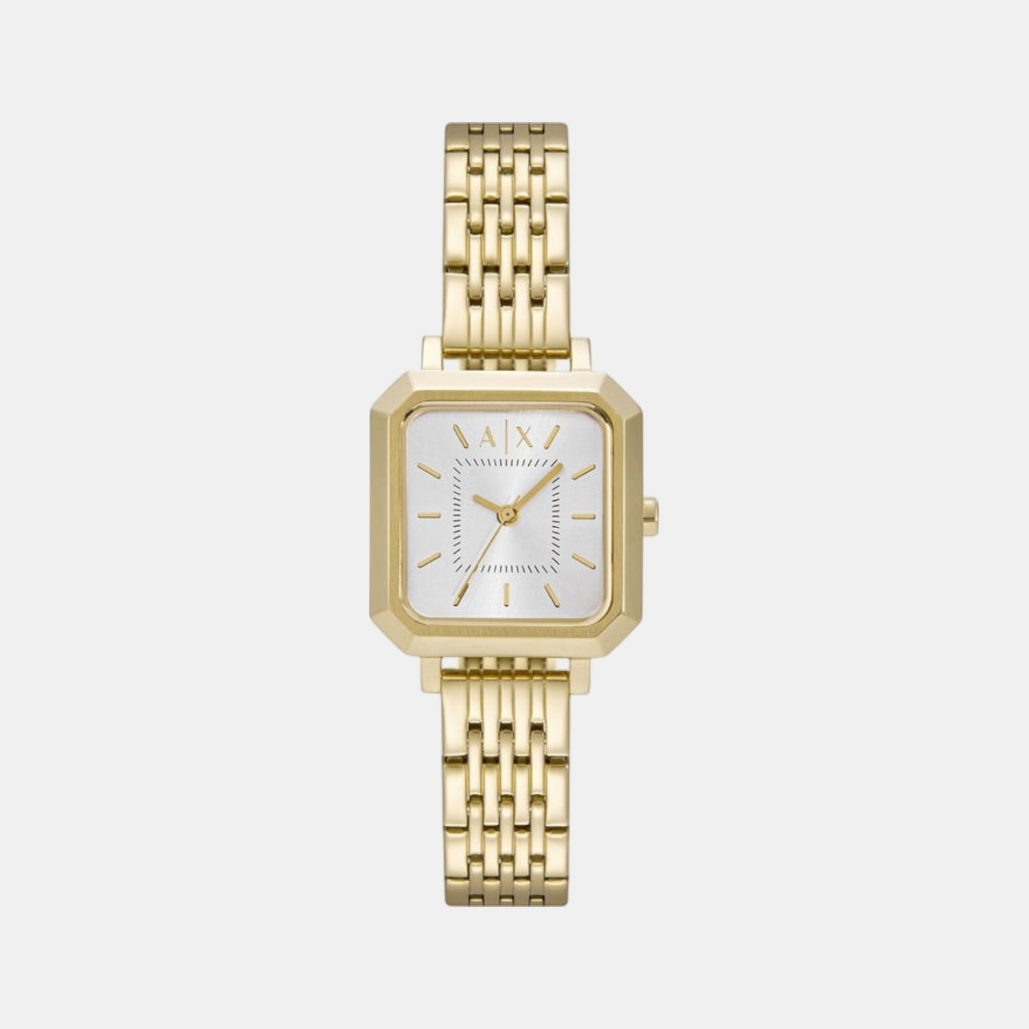 Na Women Quartz Silver Dial Analog Stainless Steel Watch AX5725