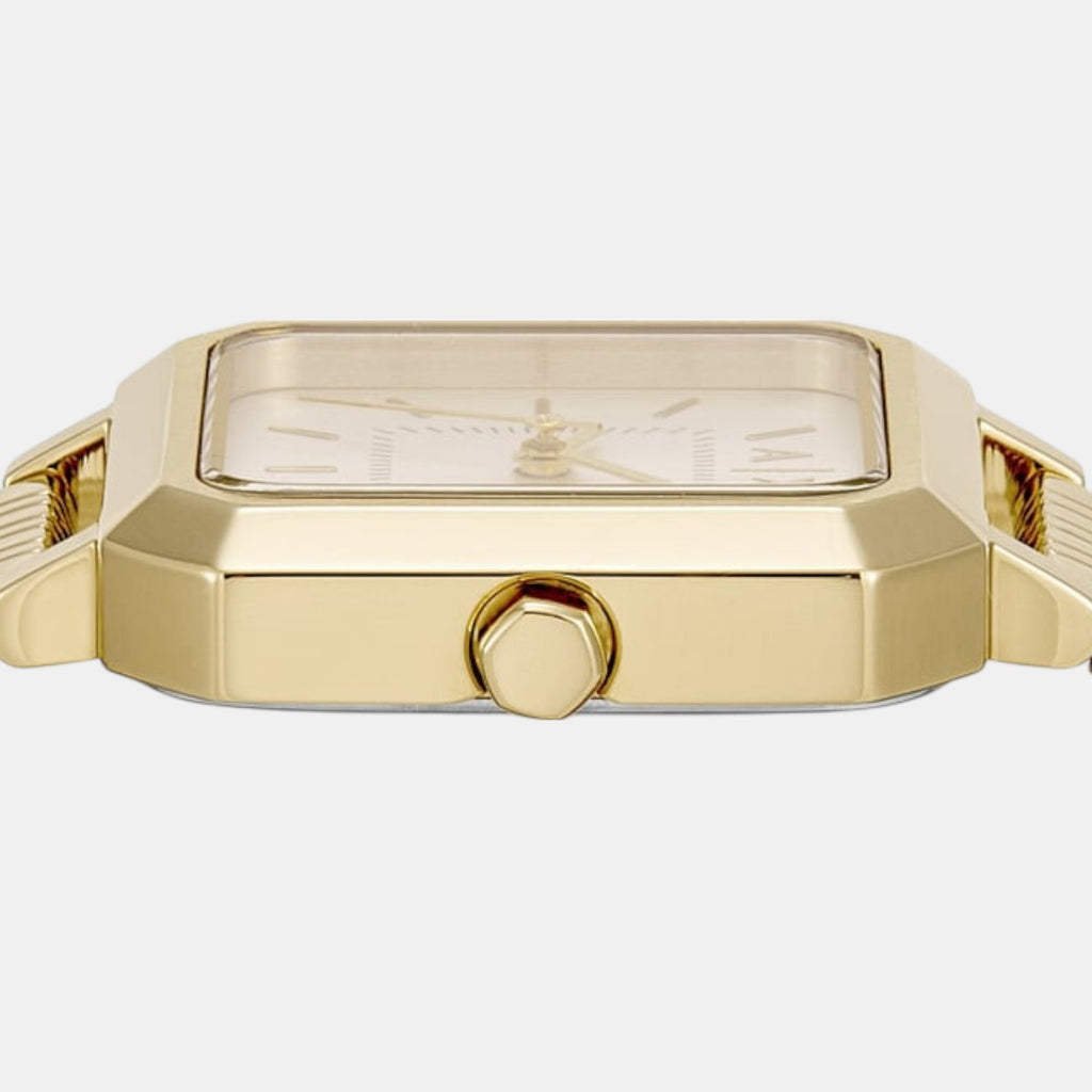 Na Women Quartz Silver Dial Analog Stainless Steel Watch AX5725