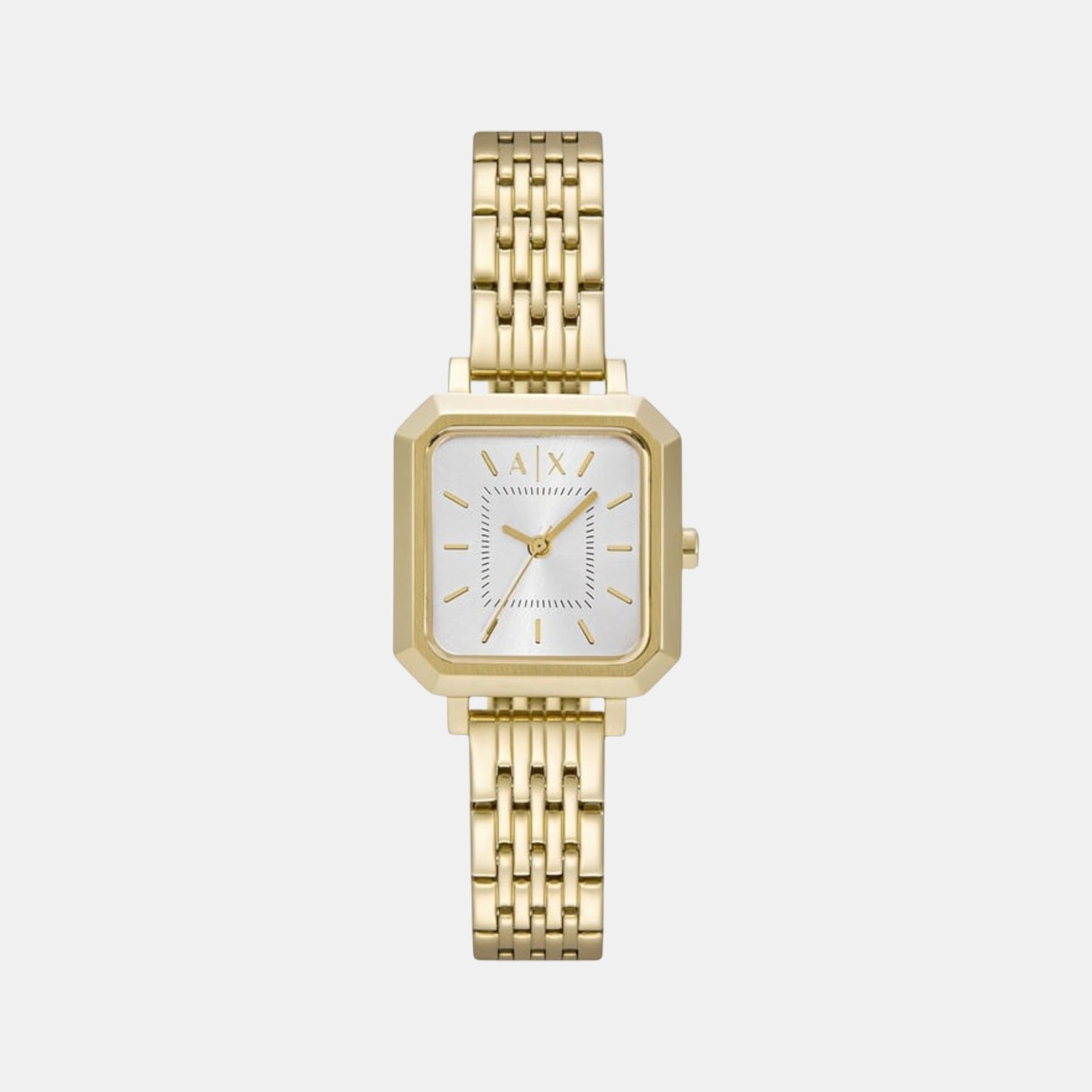 Na Women Quartz Silver Dial Analog Stainless Steel Watch AX5725