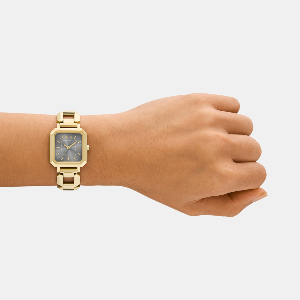 Armani Exchange Rectangle Quartz Analog Women watch