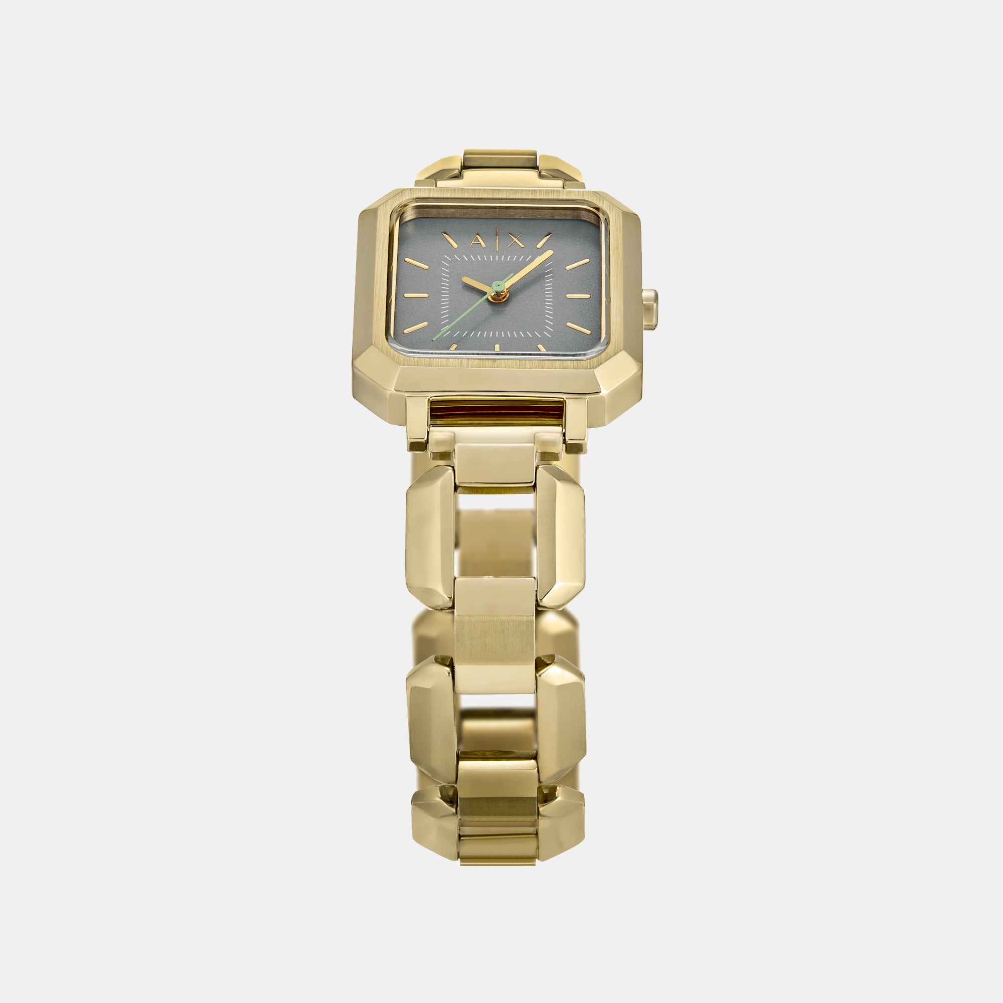 Armani Exchange Stainless Steel Rectangle watch