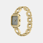 Armani Exchange Women Rectangle Gray watch