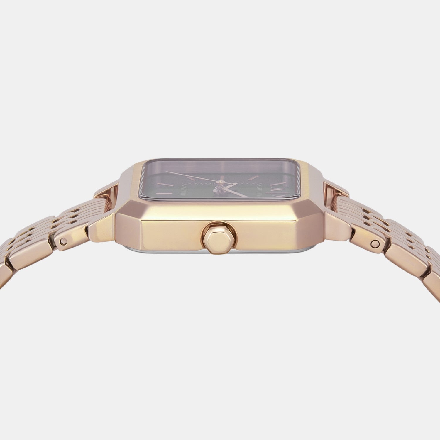 Women Quartz Black Dial Analog Stainless Steel Watch AX5729