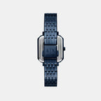 Women Quartz Blue Dial Analog Stainless Steel Watch AX5730