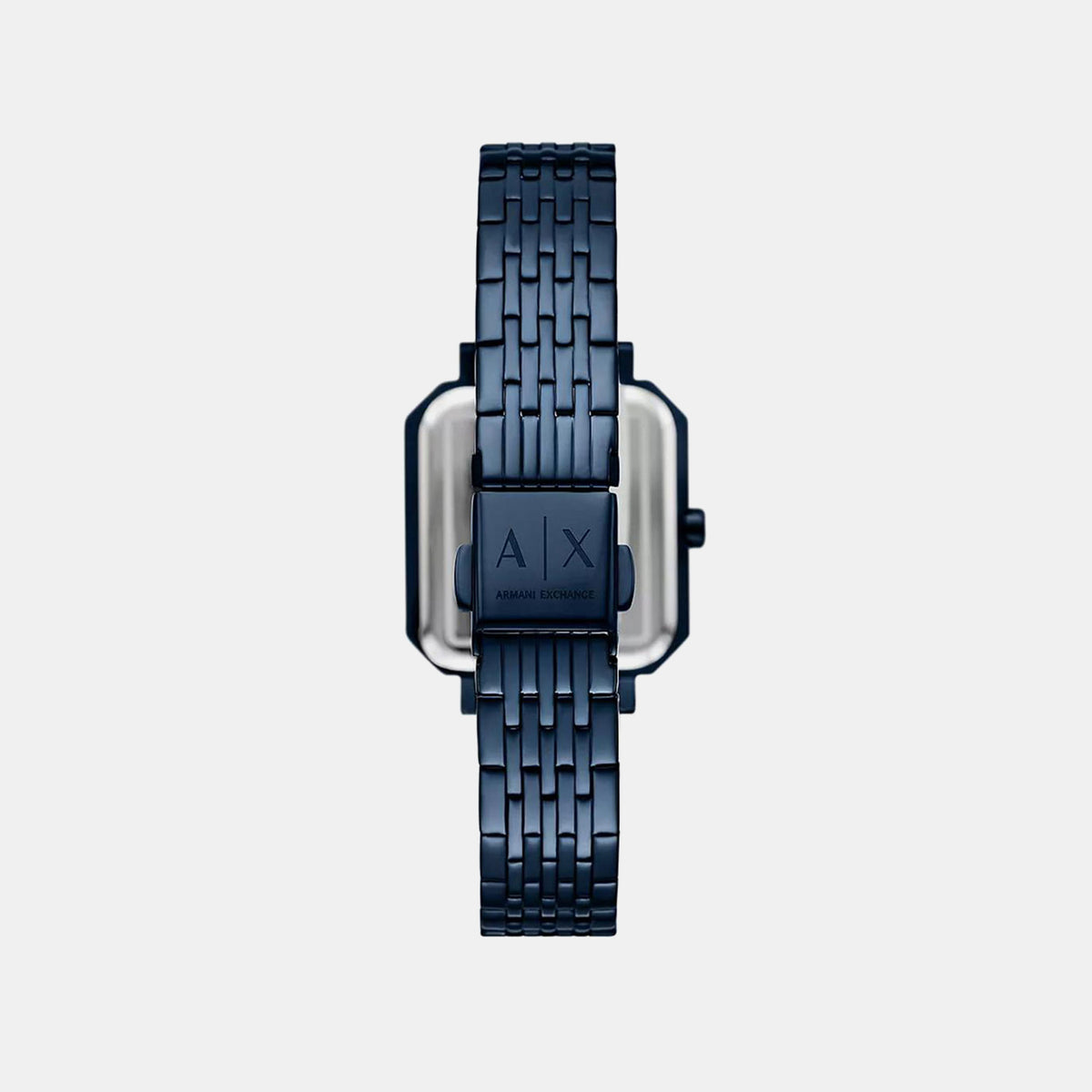 Women Quartz Blue Dial Analog Stainless Steel Watch AX5730