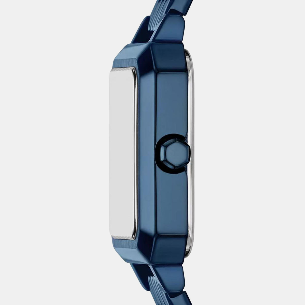 Women Quartz Blue Dial Analog Stainless Steel Watch AX5730