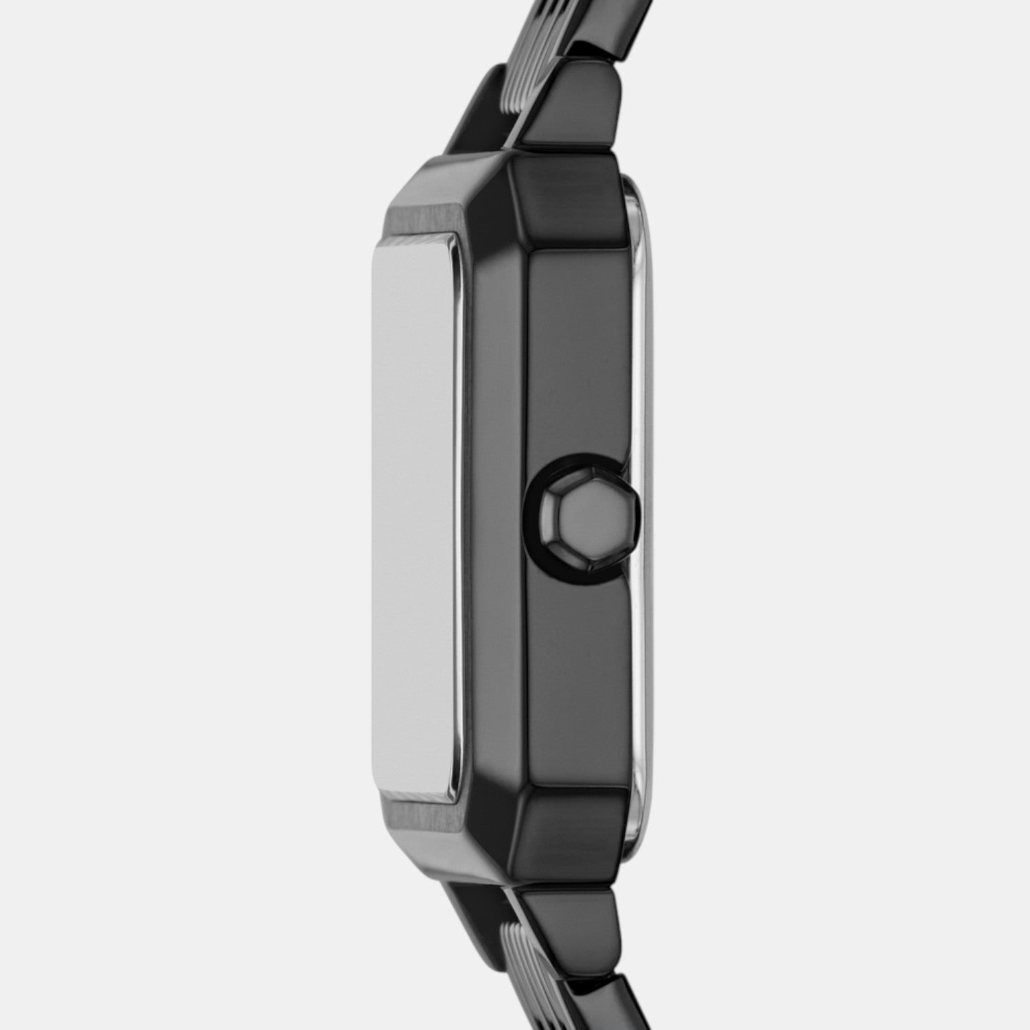 Women Quartz Black Dial Analog Stainless Steel Watch AX5732