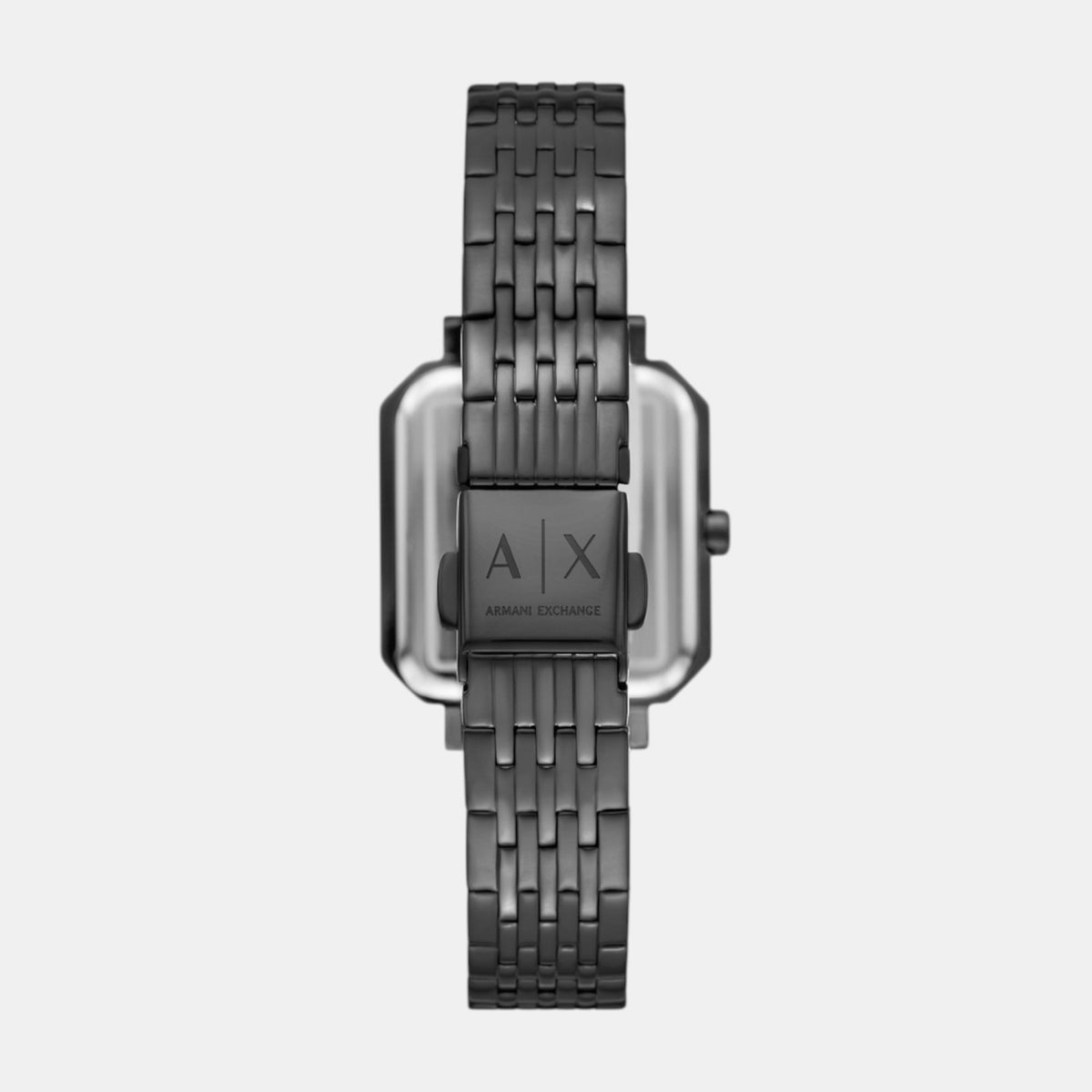 Women Quartz Black Dial Analog Stainless Steel Watch AX5732