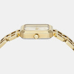 Women Quartz Silver Dial Analog Stainless Steel Watch AX5811