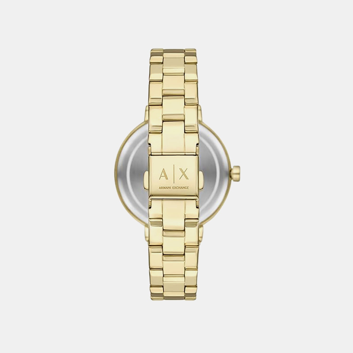 Women Quartz Rose Gold Dial Analog Stainless Steel Watch AX5814