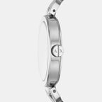 Women Quartz Silver Dial Analog Stainless Steel Watch AX5830
