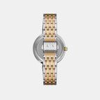 Women Quartz Black Dial Analog Stainless Steel Watch AX5911