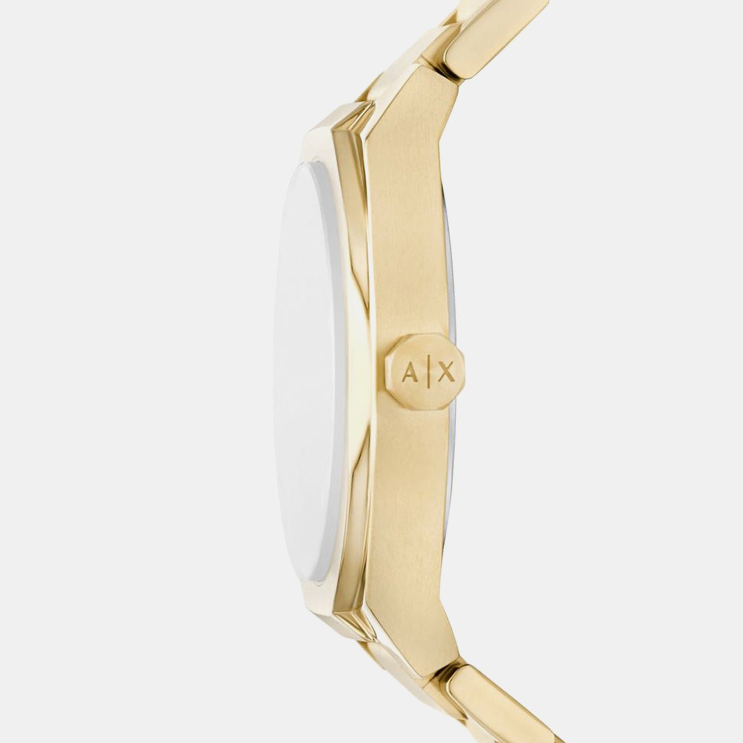Women Quartz Gold Dial Analog Stainless Steel Watch AX6031